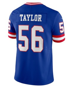 Lawrence Taylor 56 New York Giants Classic Vapor Limited Player Jersey - Royal