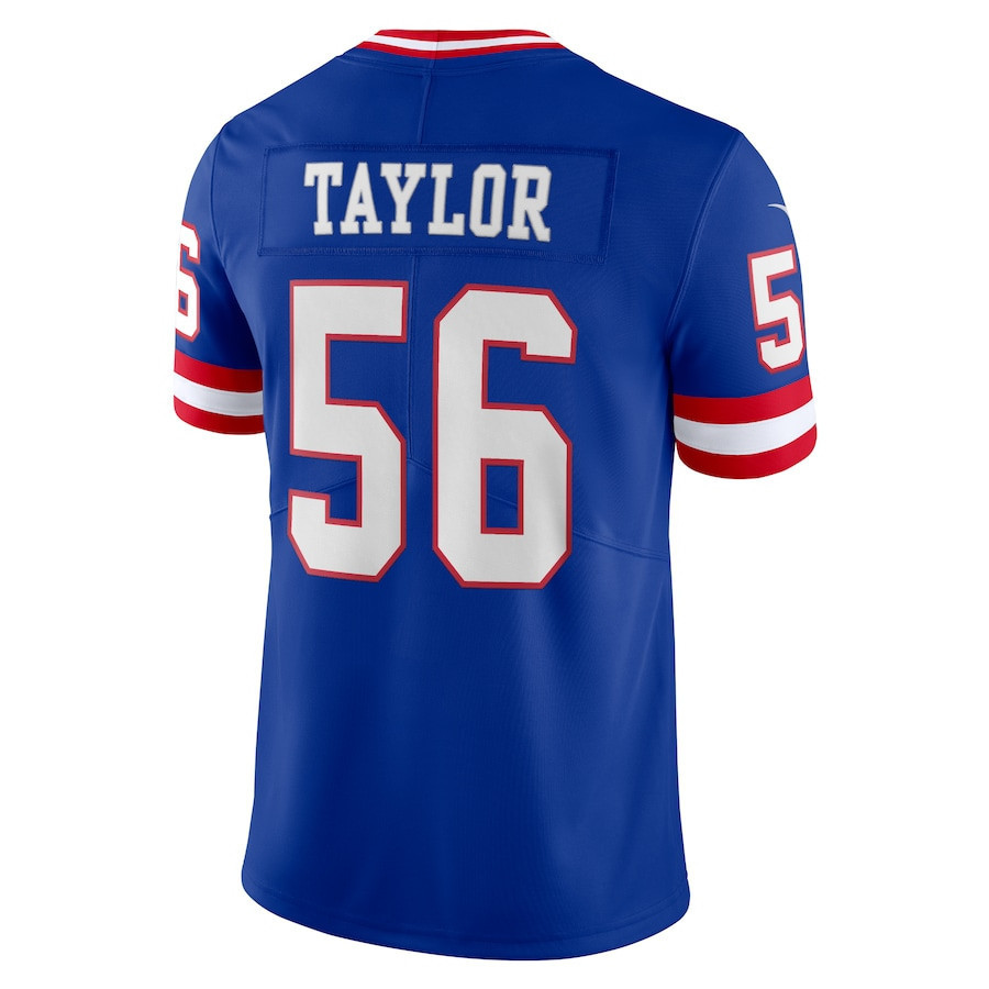 Lawrence Taylor 56 New York Giants Classic Vapor Limited Player Jersey - Royal
