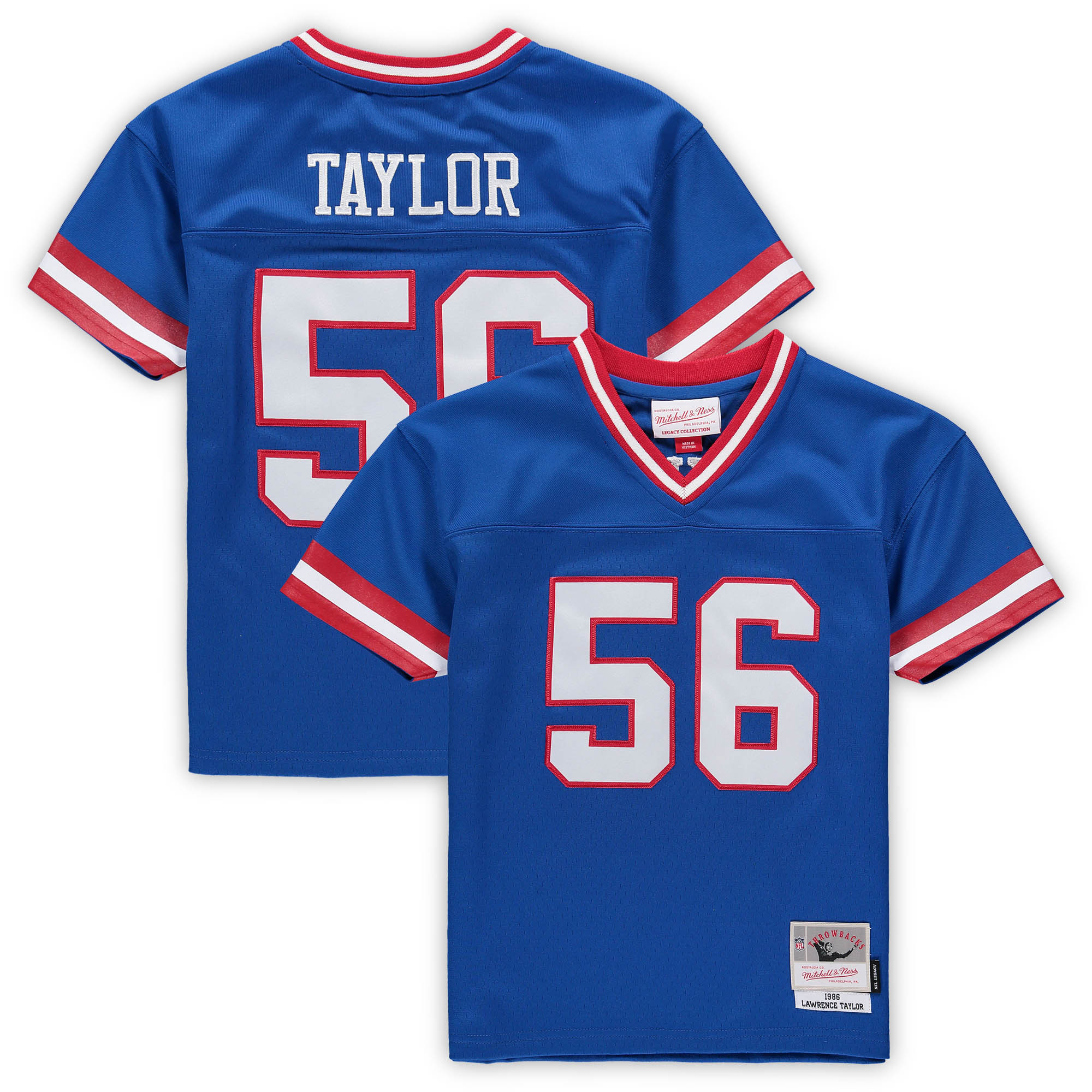 Lawrence Taylor New York Giants Mitchell & Ness Male Preschool Retired Legacy Jersey - Royal Nfl