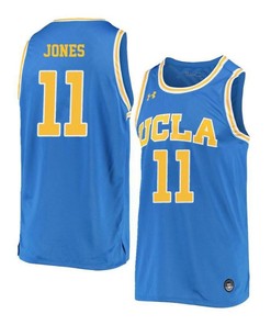 Lazeric Jones 11 UCLA Bruins Retro Elite Basketball Men Jersey - Blue