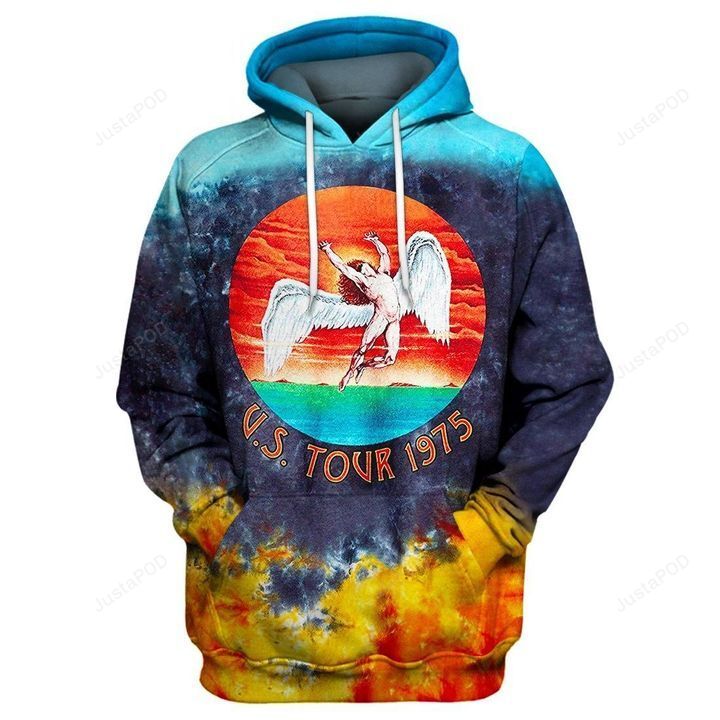 Led Zeppelin 3D Hoodie Zip Hoodie