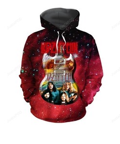 Led Zeppelin 3D Hoodie Zip Hoodie 03