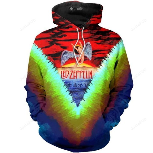 Led Zeppelin 3D Hoodie Zip Hoodie 04