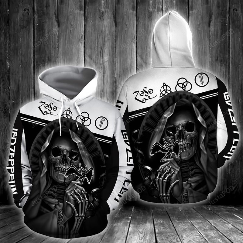 Led Zeppelin 3D Hoodie Zip Hoodie 05