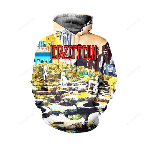 Led Zeppelin 3D Hoodie Zip Hoodie 07