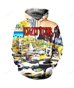 Led Zeppelin 3D Hoodie Zip Hoodie 07