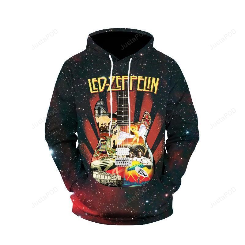 Led Zeppelin 3D Hoodie Zip Hoodie 08