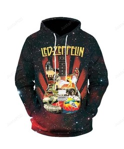 Led Zeppelin 3D Hoodie Zip Hoodie 08