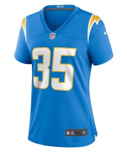Leddie Brown Los Angeles Chargers Women's Player Game Jersey - Powder Blue