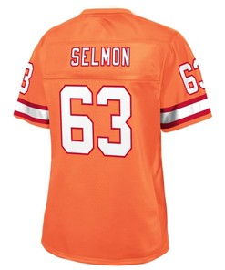 Lee Roy Selmon Tampa Bay Buccaneers Nfl Pro Line Womens Retired Player Jersey - Orange