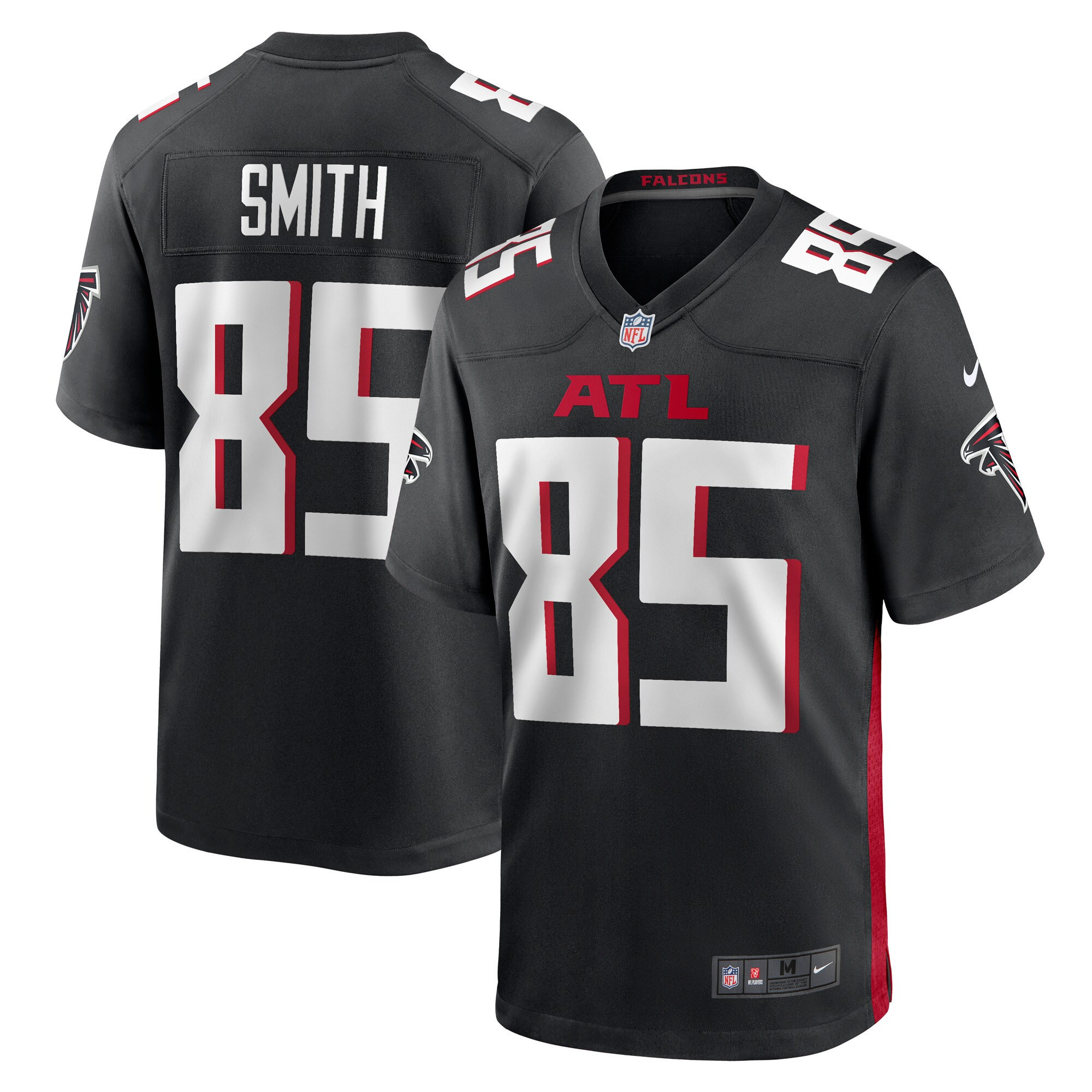Lee Smith Atlanta Falcons Game Player Jersey - Black Nfl