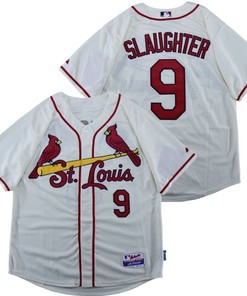 Legend Enos Slaughter #9 St Louis Cardinals 2020 Mlb White Jersey