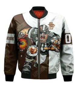 Lehigh Mountain Hawks Bomber Jacket Football Go On - NCAA