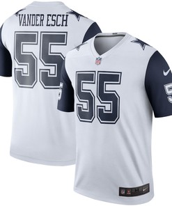 Leighton Vander Esch 55 Dallas Cowboys Color Rush Legend Player Jersey - White