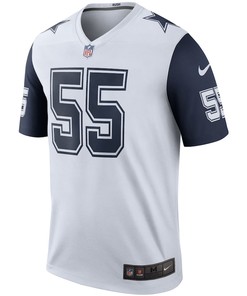 Leighton Vander Esch 55 Dallas Cowboys Color Rush Legend Player Jersey - White