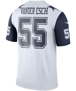 Leighton Vander Esch 55 Dallas Cowboys Color Rush Legend Player Jersey - White
