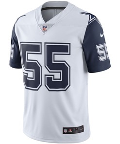 Leighton Vander Esch 55 Dallas Cowboys Color Rush Vapor Limited Jersey - White