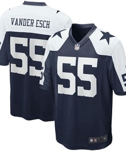 Leighton Vander Esch 55 Dallas Cowboys Game Team Jersey - Navy