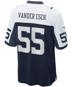 Leighton Vander Esch 55 Dallas Cowboys Game Team Jersey - Navy