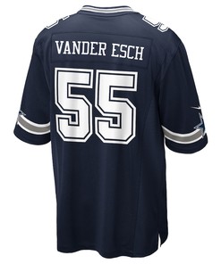 Leighton Vander Esch Dallas Cowboys Game Player Jersey - Navy