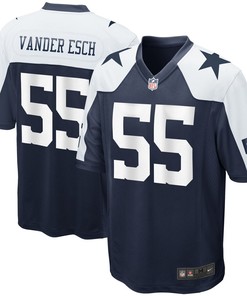 Leighton Vander Esch Dallas Cowboys Nike Alternate Game Jersey - Navy