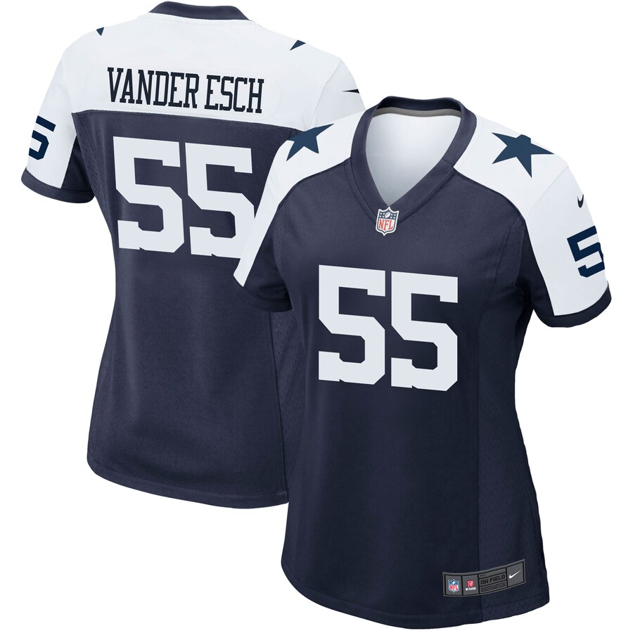 Leighton Vander Esch Dallas Cowboys Nike Womens Alternate Game Jersey - Navy