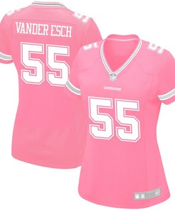 Leighton Vander Esch Dallas Cowboys Nike Womens Game Jersey - Pink