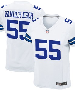 Leighton Vander Esch Dallas Cowboys Team Game Jersey - White Nfl