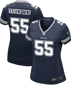 Leighton Vander Esch Dallas Cowboys Womens Game Player Jersey - Navy Nfl