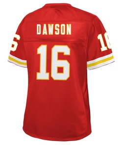 Len Dawson Kansas City Chiefs Nfl Pro Line Womens Retired Player Jersey - Red
