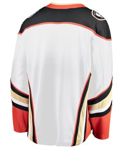 Leo Carlsson #91 Anaheim Ducks 2023 NHL Draft Away Men Jersey - White