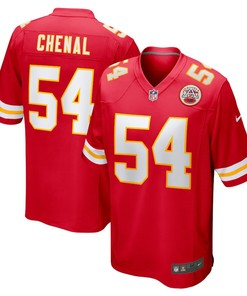 Leo Chenal 54 Kansas City Chiefs Game Player Jersey - Red