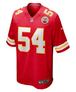 Leo Chenal 54 Kansas City Chiefs Game Player Jersey - Red