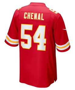 Leo Chenal 54 Kansas City Chiefs Game Player Jersey - Red