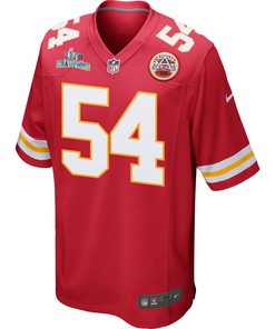 Leo Chenal 54 Kansas City Chiefs Super Bowl LVII Champions Men Game Jersey - Red