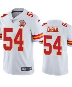 Leo Chenal 54 Kansas City Chiefs White Vapor Limited Jersey