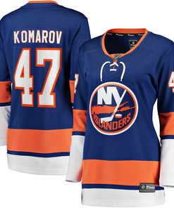 Leo Komarov New York Islanders Fanatics Branded Womens Home Breakaway Player Jersey - Royal Nhl