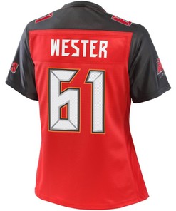 Leonard Wester Tampa Bay Buccaneers Nfl Pro Line Womens Player Jersey - Red