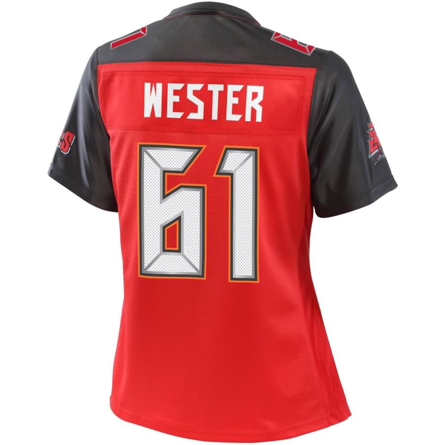 Leonard Wester Tampa Bay Buccaneers Nfl Pro Line Womens Player Jersey - Red