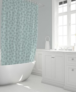 Leopard Print Animal Print Shower Curtain for Elegant Bathroom Decor