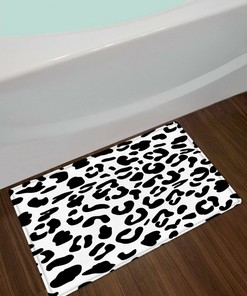 Leopard Zebra Pattern Abstract Art Shower Curtain - Bathroom Decor