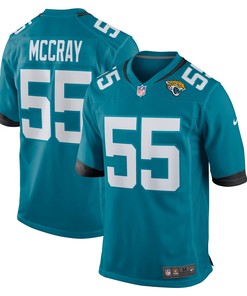 Lerentee Mccray Jacksonville Jaguars Game Jersey - Teal Nfl