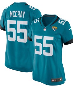 Lerentee Mccray Jacksonville Jaguars Womens Game Jersey - Teal Nfl