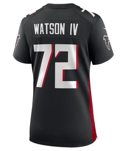 Leroy Watson Atlanta Falcons Women's Player Game Jersey - Black