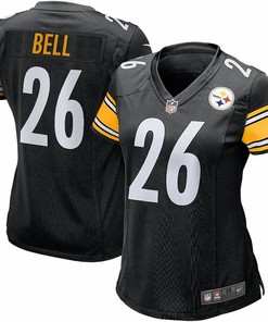 Leveon Bell Pittsburgh Steelers Nike Womens Game Jersey - Black