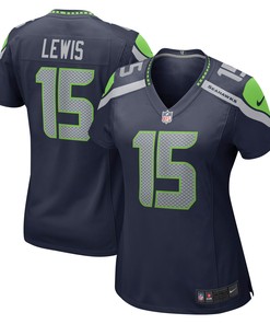 Levi Lewis Seattle Seahawks Womens Game Jersey - Navy Nfl