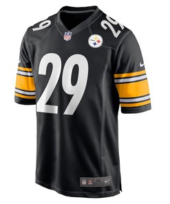Levi Wallace Pittsburgh Steelers Game Player Jersey - Black