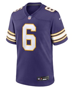 Lewis Cine 6 Minnesota Vikings Classic Game Men Jersey - Purple