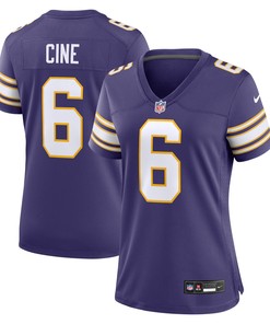 Lewis Cine 6 Minnesota Vikings Women's Classic Game Jersey - Purple