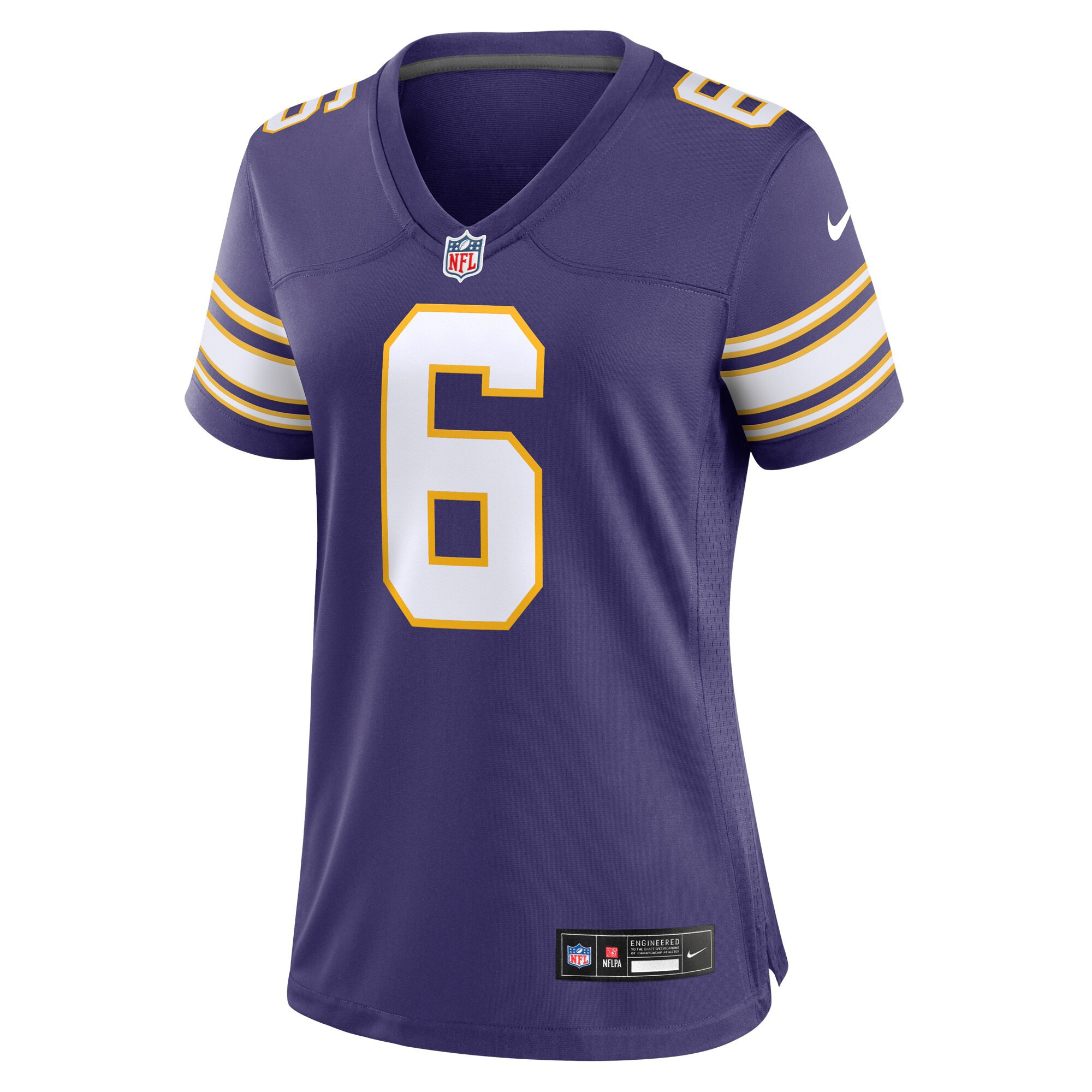 Lewis Cine 6 Minnesota Vikings Women's Classic Game Jersey - Purple